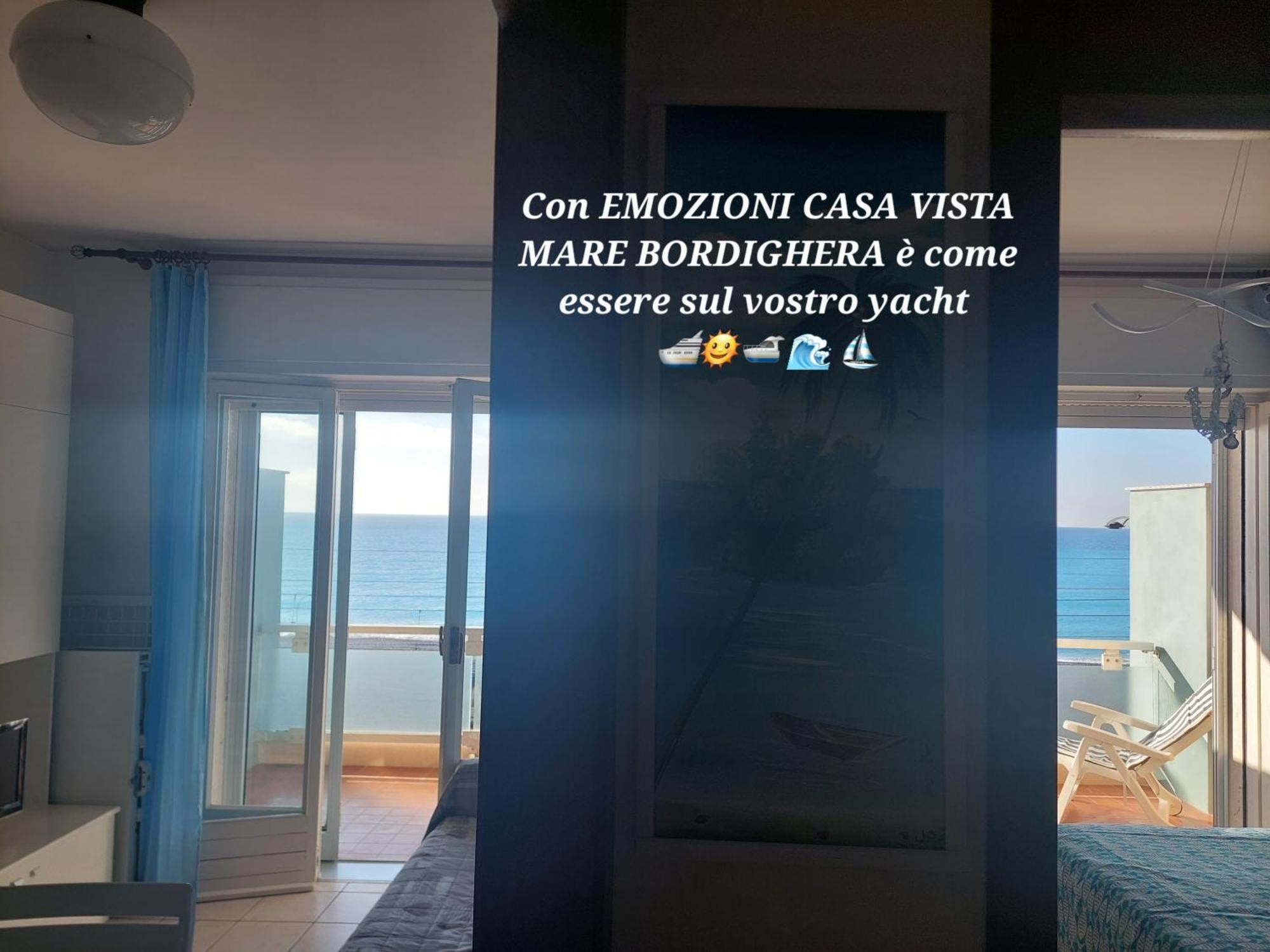 Emozioni Casa Vista Mare Bordighera Extérieur photo
