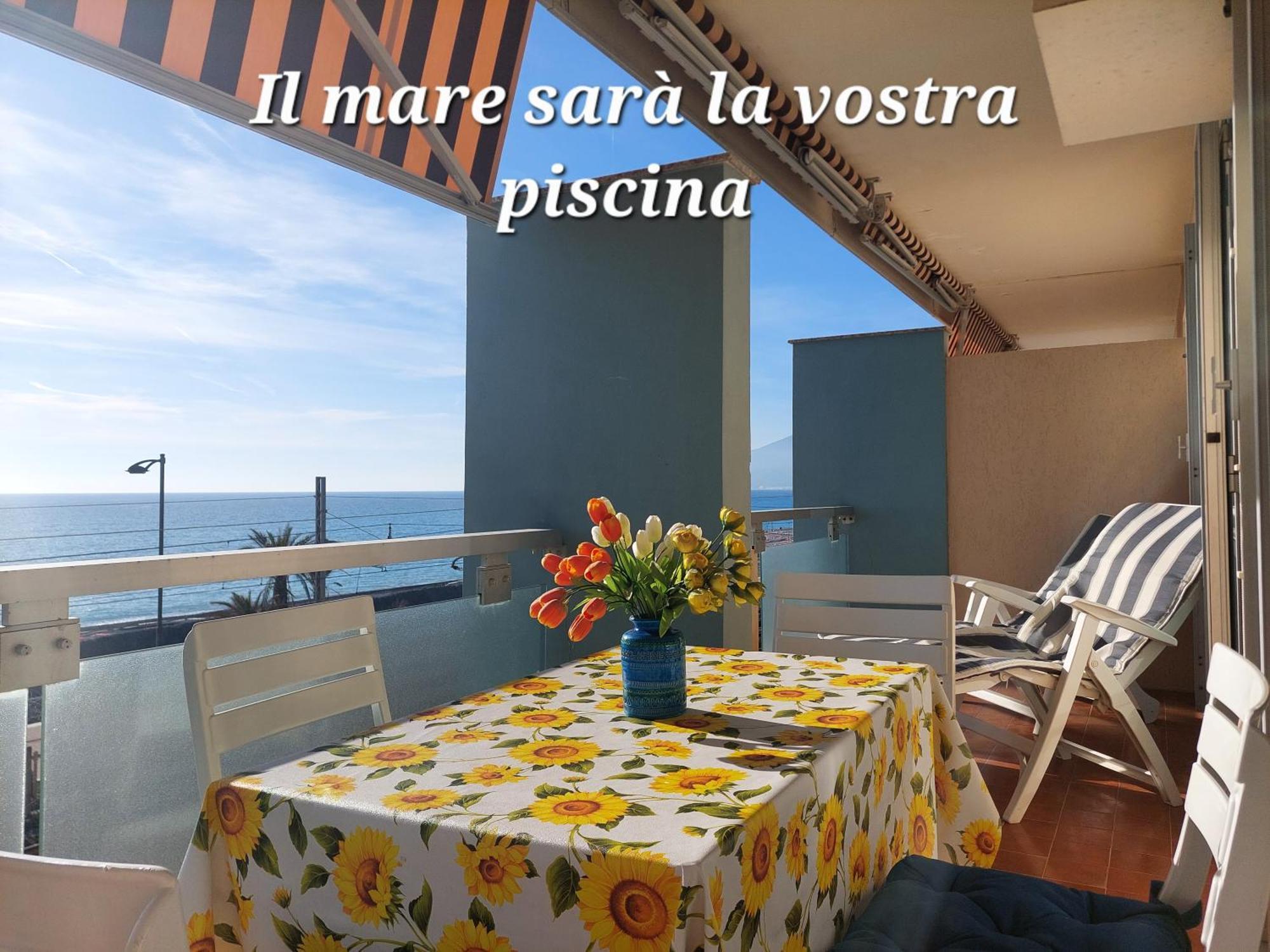 Emozioni Casa Vista Mare Bordighera Extérieur photo